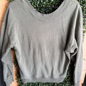 Olive Green Sweatshirt